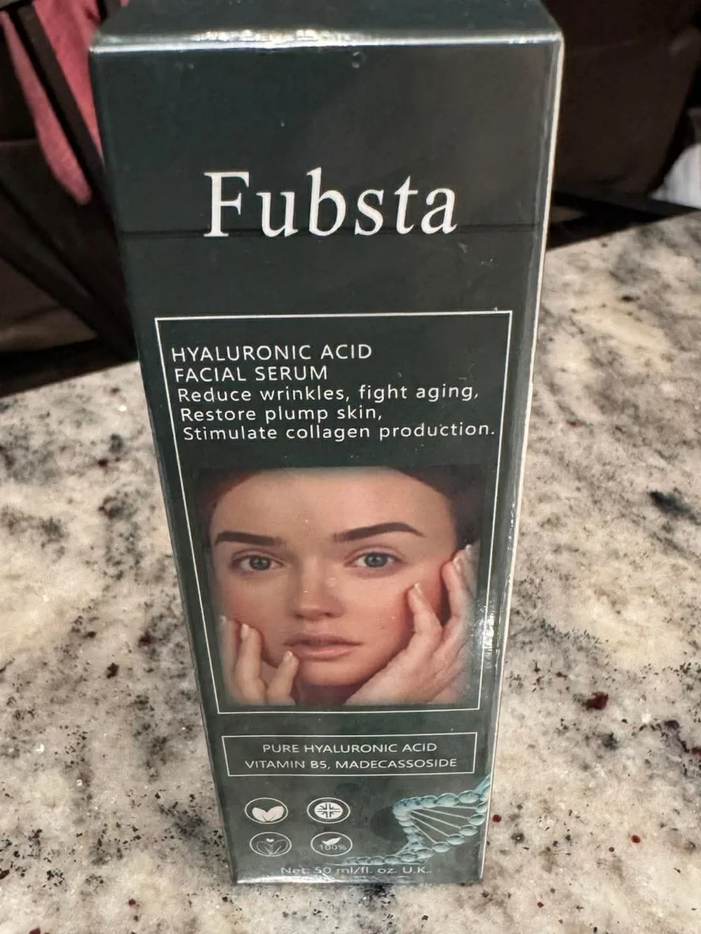 Hyaluronic Acid Facial Serum — Green